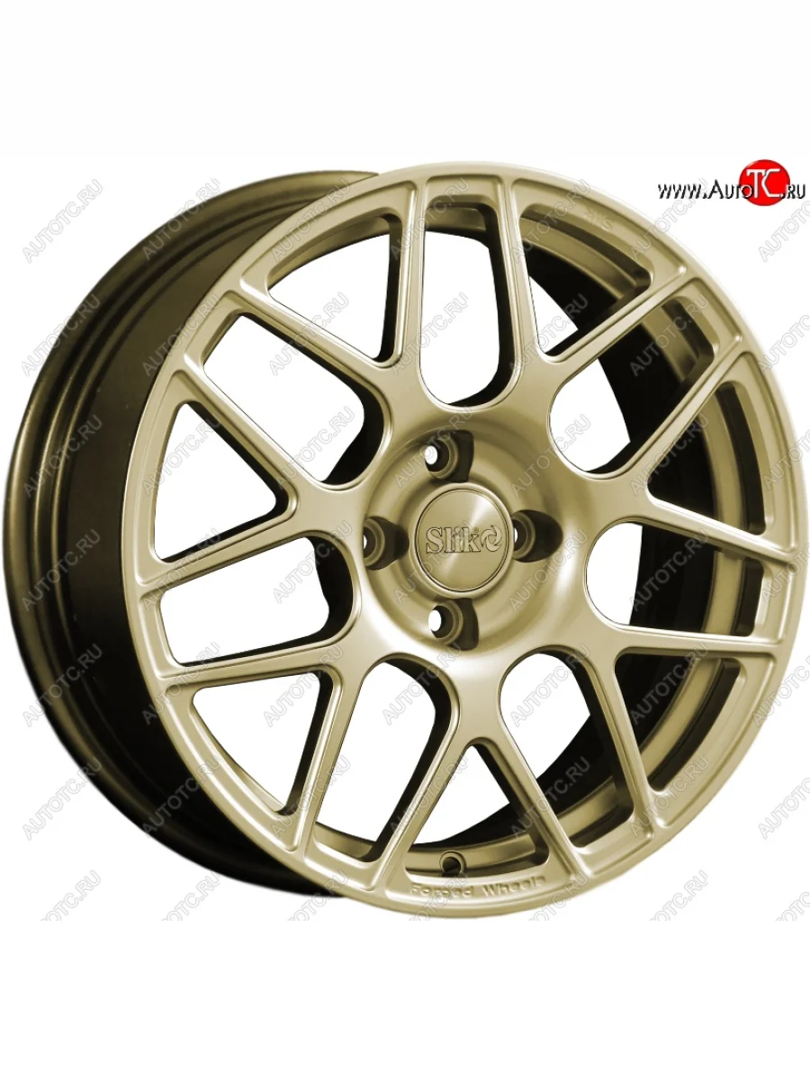 Кованый диск Slik premium R16x6.5 Золотой (G) 6.5x16 Jeep Renegade 1 BU дорестайлинг (2014-2020) 5x110.0xDIA65.1xET37.0 (Цвет: G)