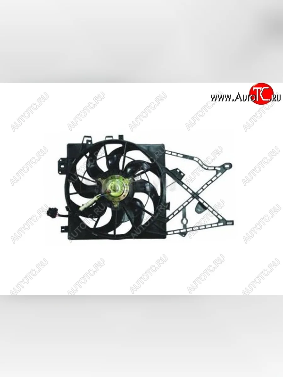 Вентилятор радиатора в сборе SAT Opel Vectra B седан дорестайлинг (1995-1999)  в Керчи Республика Крым