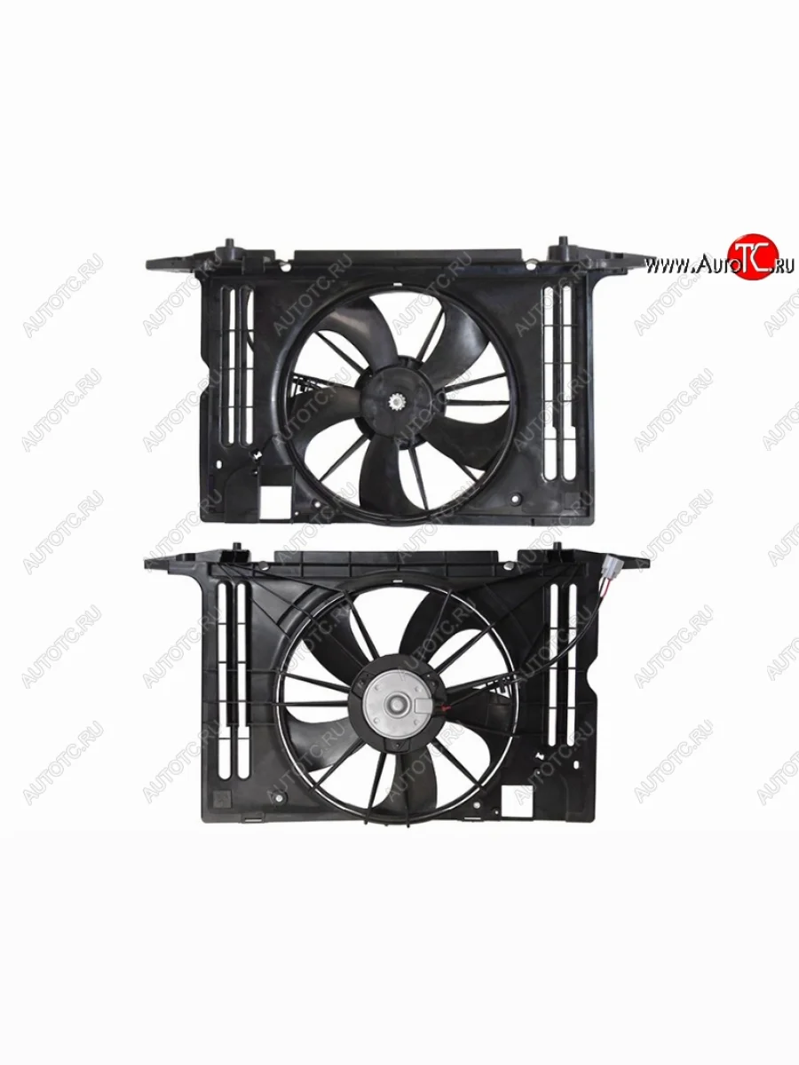 Вентилятор радиатора в сборе (2ZRFAE, 4ZZFE, 1ZRFAE, 1ZRFE, 1NRFE) SAT Toyota Auris E150 хэтчбэк 5 дв. дорестайлинг (2006-2010)  в Самаре Самарской области