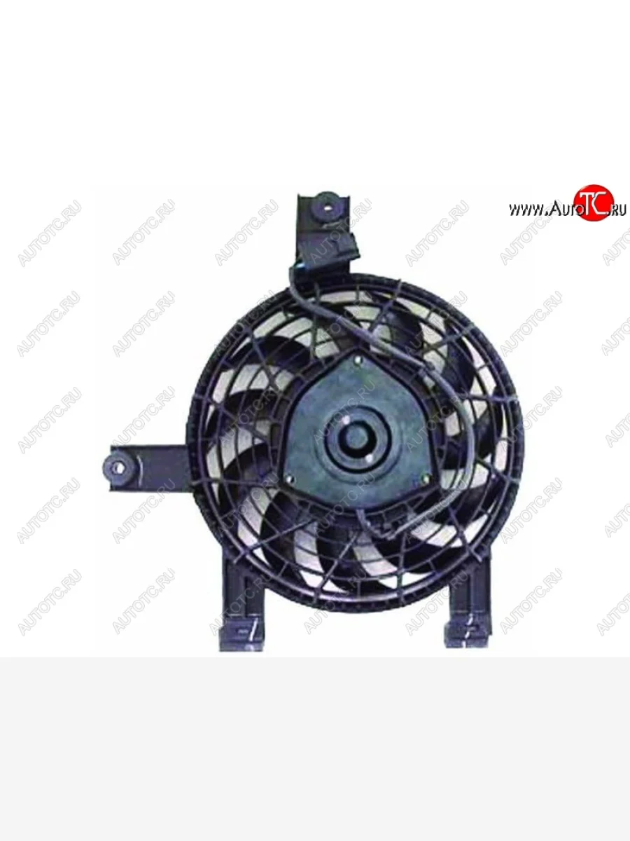 Вентилятор радиатора кондиционера в сборе SAT (1FZFE/2UZFE/1HDFTE) Lexus LX470 J100 дорестайлинг (1998-2002)  в Керчи Республика Крым