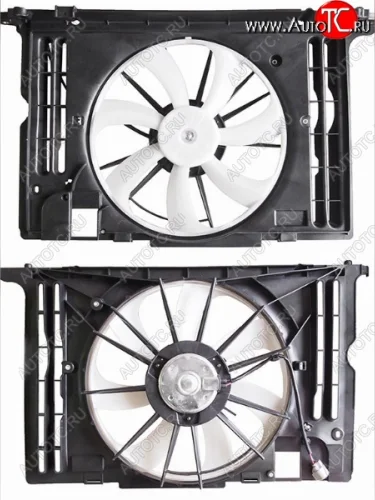 Вентилятор радиатора (2ZRFE, 3ZZFE, 1ZZFE) SAT Toyota Allion T260 седан 1-ый рестайлинг (2010-2016)