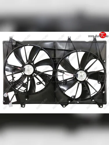 Вентилятор радиатора в сборе (2GRFE) SAT Toyota Highlander XU40 рестайлинг (2010-2013)