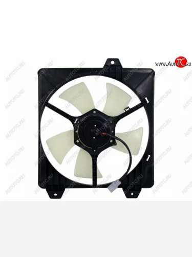 Вентилятор радиатора кондиционера в сборе (1CDFTV/2AZFE/1AZFSE) SAT Toyota RAV4  CA20 (2000-2003) 3 дв. дорестайлинг, 5 дв. дорестайлинг