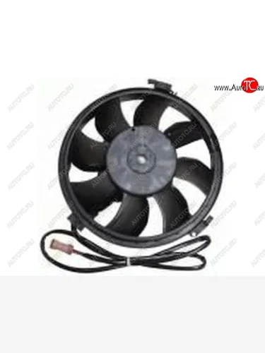 Вентилятор радиатора в сборе SAT Volkswagen Passat  B5 (1996-2000) седан дорестайлинг