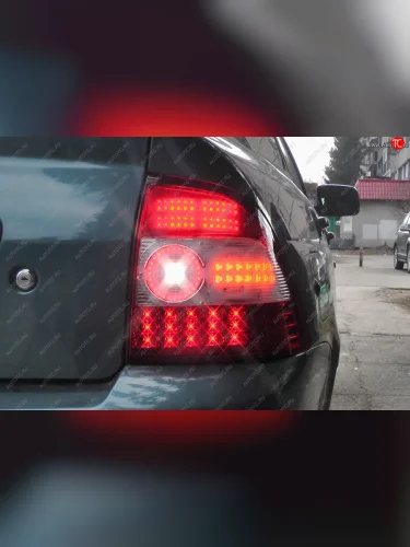 фонари Flash Лада ВАЗ Приора 21728 купе дорестайлинг (2010-2013)