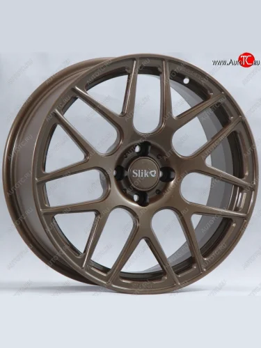 Кованый диск Slik premium R17x7.5 Коньячная бронза. Матовый (MBRZCGN) 7.5x17 (Цвет: MBRZCGN) 