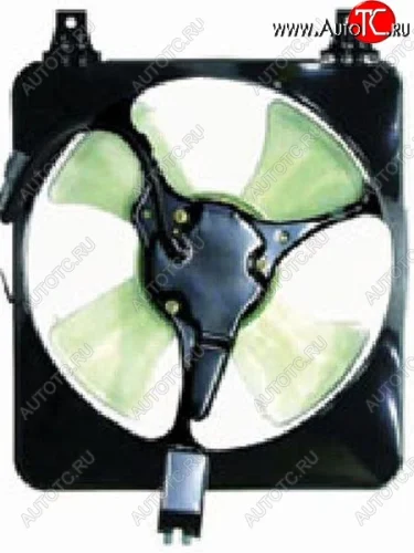 Вентилятор радиатора кондиционера в сборе SAT (1,8-2,2) Honda Accord  5 CD (1995-1997) седан рестайлинг