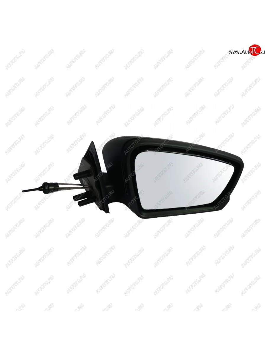 Правое наружное зеркало (механическое/без повторителя/обогрев) Автоблик 2 Лада ВАЗ Калина 2194 универсал (2014-2018) (без антибликового покрытия, неокрашенное)  в Самаре Самарской области
