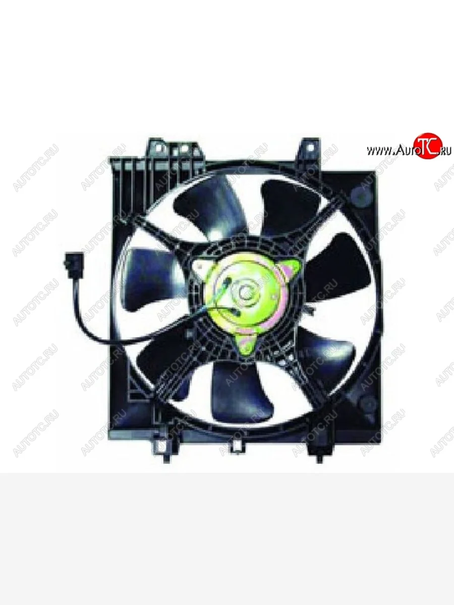 Вентилятор радиатора кондиционера в сборе SAT  Subaru Impreza (2000-2007) GD, GG  в Воронеже Воронежской области