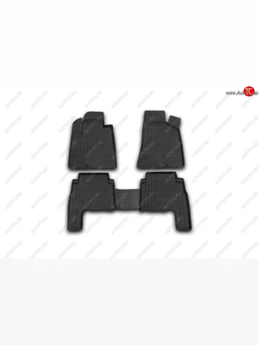Комплект ковриков в салон Element Hyundai Santa Fe CM дорестайлинг (2006-2009)