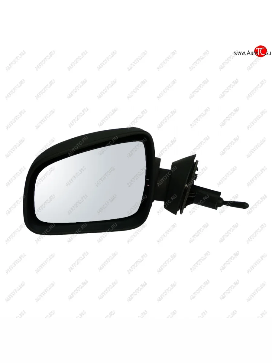 Левое зеркало заднего вида (мех.привод/корпус без съемной облицовки) Автоблик 2 Renault Duster HS дорестайлинг (2010-2015) (без антибликового покрытия)  в Керчи Республика Крым