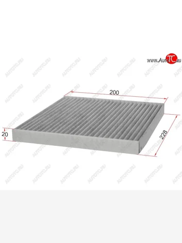 Фильтр салонный (угольный) SAT SSANGYONG Actyon - Rexton  Y200