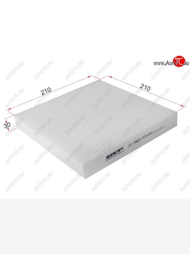 Фильтр салонный SAT (2.0, без кондиционера) Honda Civic  EJ,EK,EM - CR-V  RD1,RD2,RD3