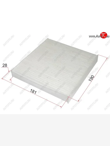 Фильтр салонный SAT Toyota Hiace  H200 (2004-2017) минивэн (Япония) дорестайлинг , минивэн (Япония) 1-ый рестайлинг, минивэн (Япония) 2-ой рестайлинг, минивэн (Япония) 3-ий рестайлинг