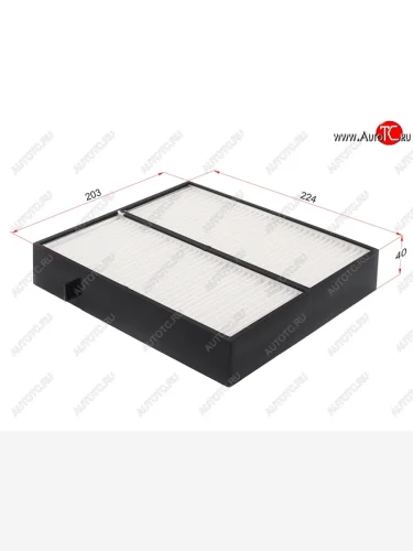 Фильтр салонный SAT Mercedes-Benz ML class  W163 (1997-2005) дорестайлинг, рестайлинг