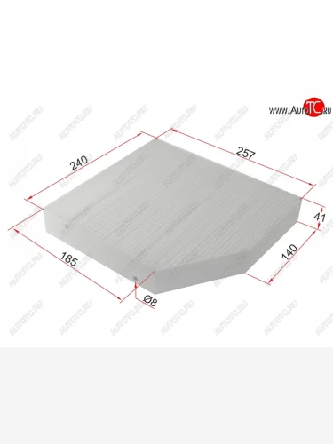 Фильтр салонный SAT Mercedes-Benz C-Class ( С205,  S205,  W205) - GLC class  C253