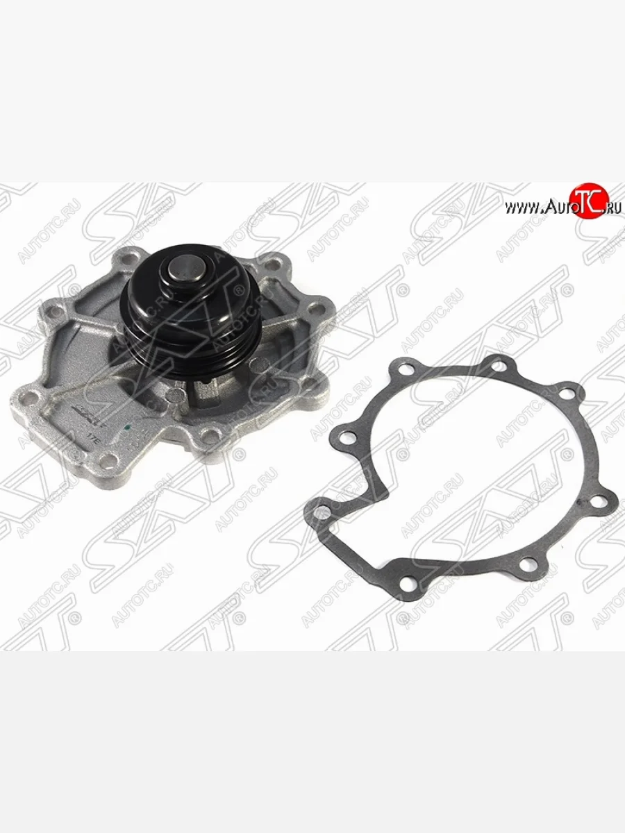 Помпа водяная SAT (с прокладкой, EP / LW) Mazda MPV LY дорестайлинг (2006-2008)  в Перми Пермском крае