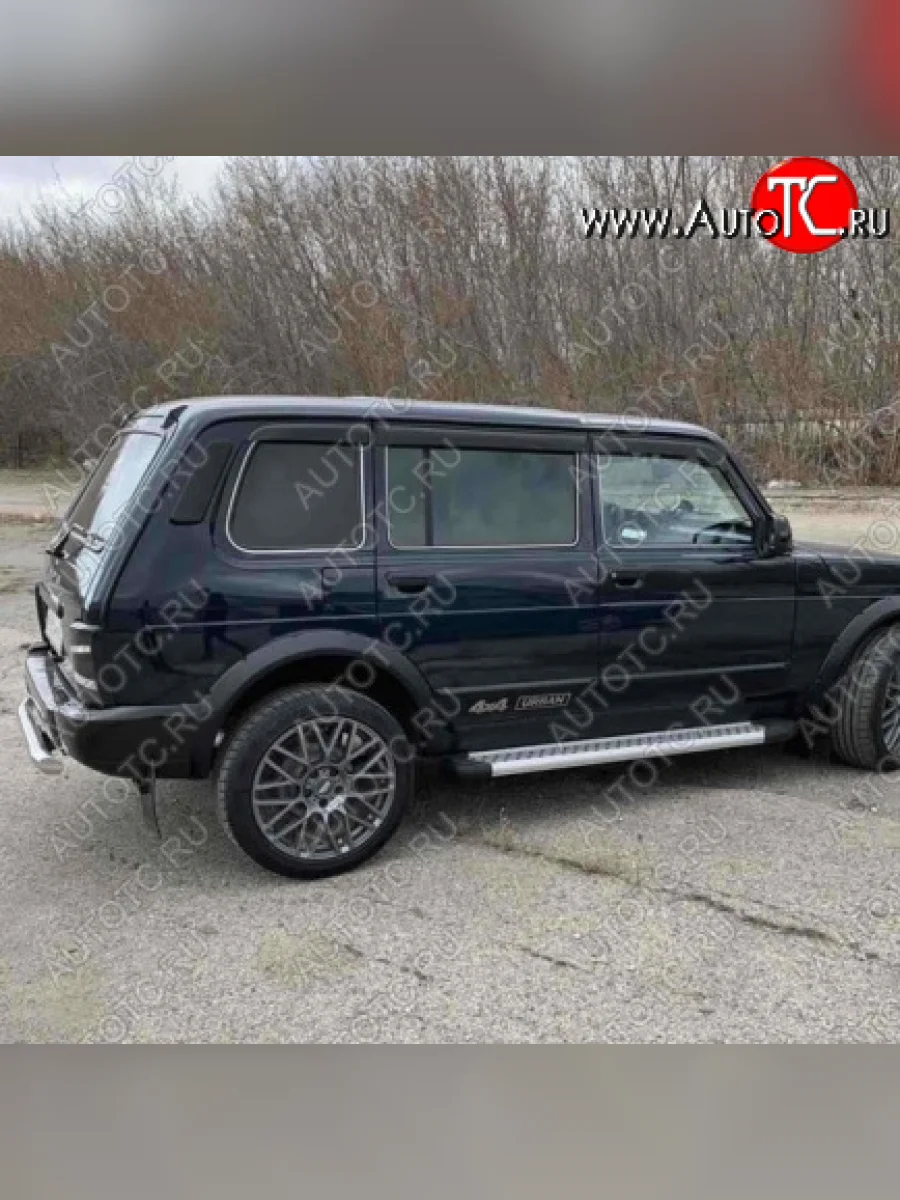 Накладки на колёсные арки Razor  Лада ВАЗ нива 4х4 (2014-2021) 2131, 2121 (Шагрень)  с доставкой в г. Керчь