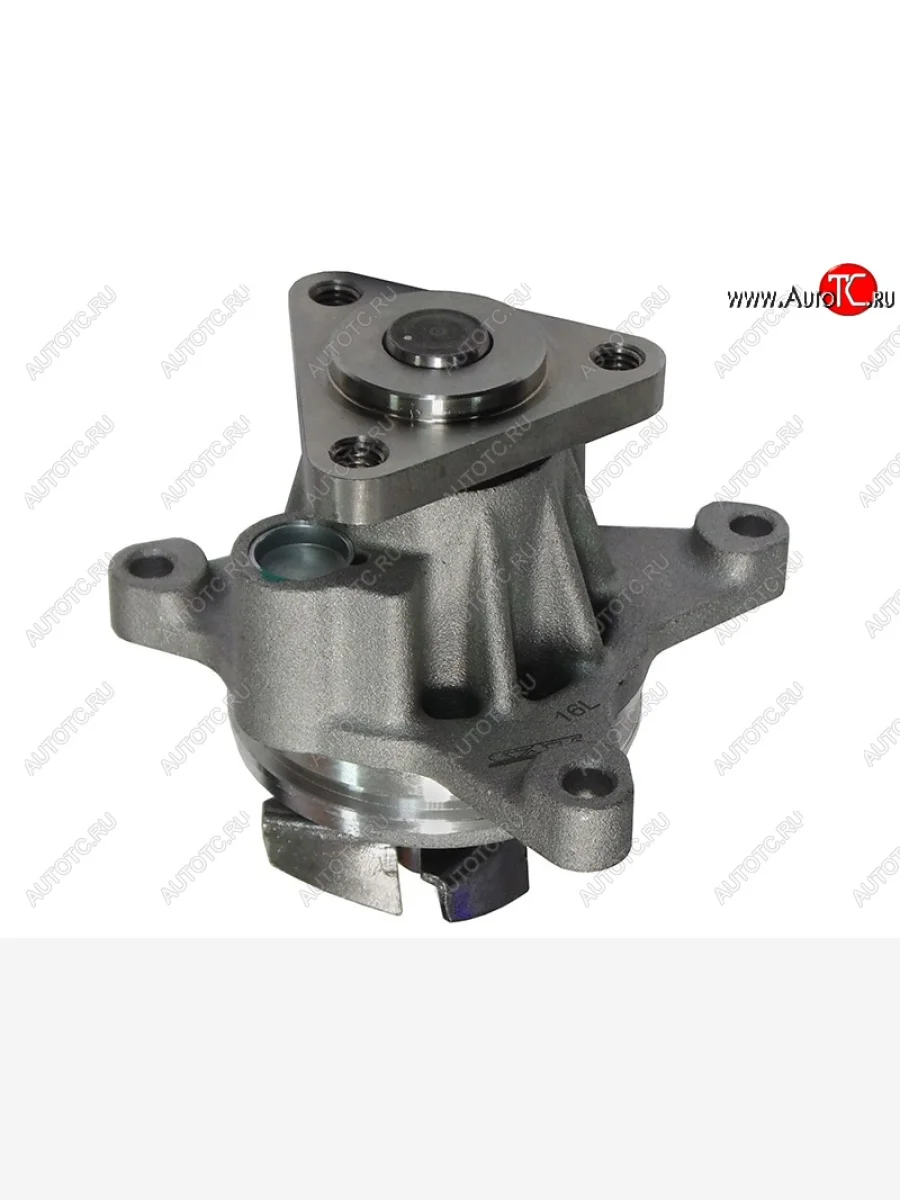 Помпа водяная SAT (LF17 / 18 / L3-VE / L5, с прокладкой) Mazda 3/Axela BK дорестайлинг, хэтчбэк (2003-2006)  с доставкой в г. Керчь