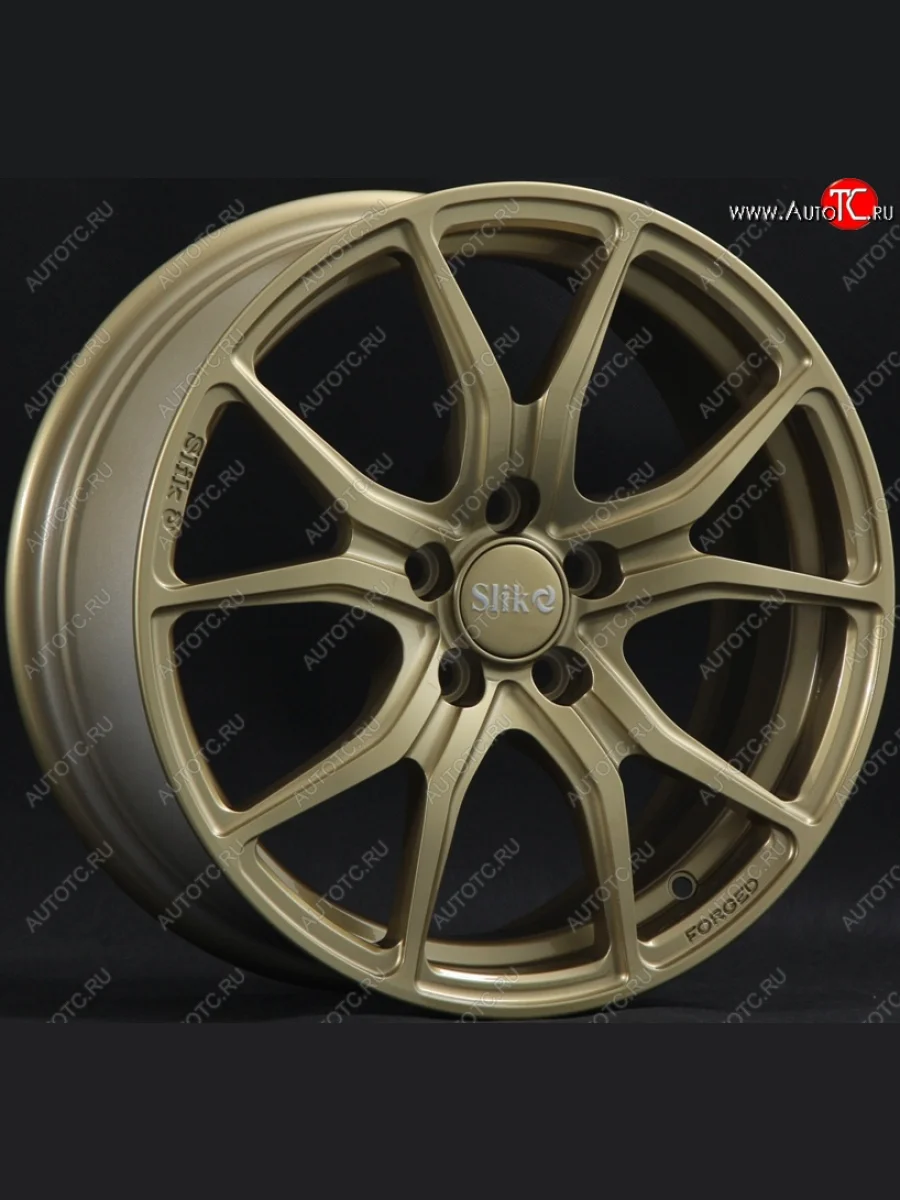 Кованый диск Slik premium R16x6.5 Золотой (G) 6.5x16 Solaris KRS (2024-2025) 4x100.0xDIA54.1xET46.0 (Цвет: G)