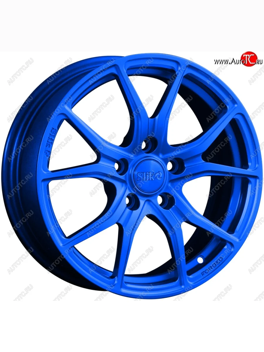 Кованый диск Slik premium R16x6.5 Candy BLUE синий 6.5x16   (Цвет: Candy BLUE синий 6.5x16)  в Самаре Самарской области