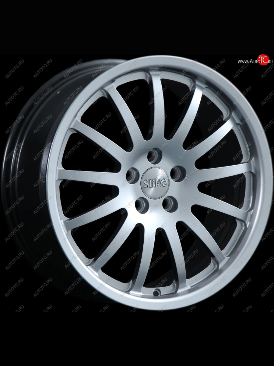 Кованый диск Slik classik R17x7.5 Серебристый светлый (S16) 7.5x17 Seat Alhambra 7N дорестайлинг (2010-2015) 5x112.0xDIA57.1xET33.0 (Цвет: S16)