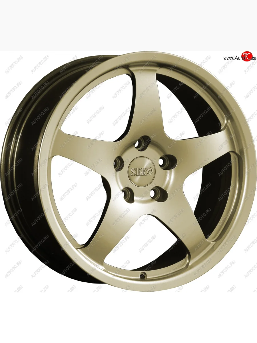 Кованый диск Slik classik R17x7.5 Золотой (G) 7.5x17 Nissan Maxima A35 дорестайлинг (2008-2011) 5x114.3xDIA66.1xET45.0 (Цвет: G)
