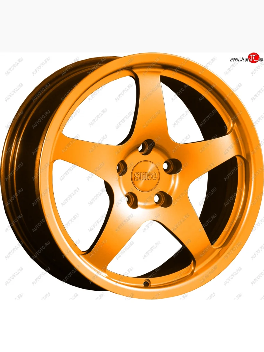 Кованый диск Slik classik R17x7.5 Ярко-оранжевый (ORANGE) 7.5x17 Brilliance V5 (2012-2018) 5x100.0xDIA57.1xET32.0 (Цвет: ORANGE)