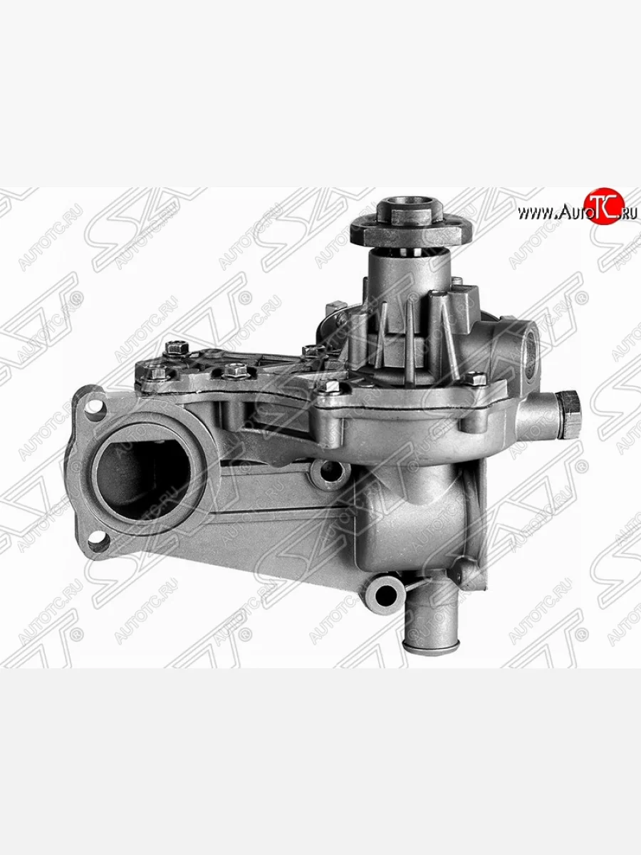 Помпа водяная SAT (1.6/1.8, с корпусом) Audi A4 B5 8D2 седан дорестайлинг (1994-1997)  с доставкой в г. Керчь