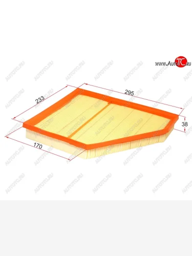Фильтр воздушный двигателя SAT (левая сторона) BMW X5  E70 (2006-2013) дорестайлинг, рестайлинг
