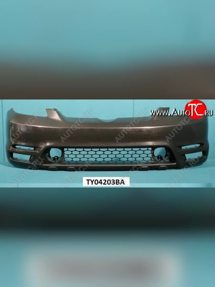 Передний бампер TYG Toyota Matrix E130 (2003-2008) (Неокрашенный)  в Воронеже Воронежской области