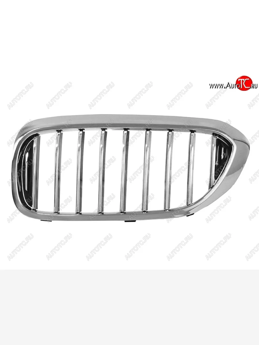 Решётка радиатора SAT BMW 5 серия G30 дорестайлинг, седан (2016-2020) (Хром)  в Керчи Республика Крым