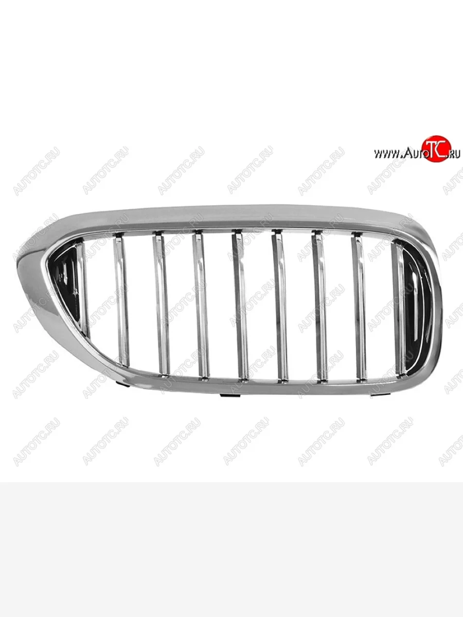 Решётка радиатора SAT BMW 5 серия G30 дорестайлинг, седан (2016-2020) (Хром)  в Керчи Республика Крым