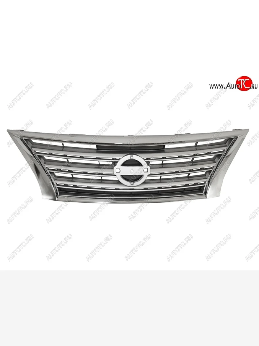 Решётка радиатора SAT Nissan Sentra 7 B17 седан (2014-2017)  в Самаре Самарской области