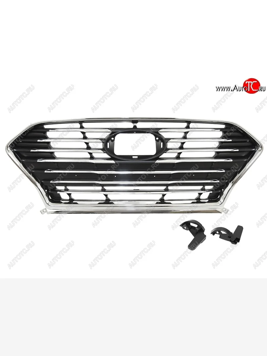 Решётка радиатора SAT Hyundai Sonata LF рестайлинг (2017-2019)  в Самаре Самарской области