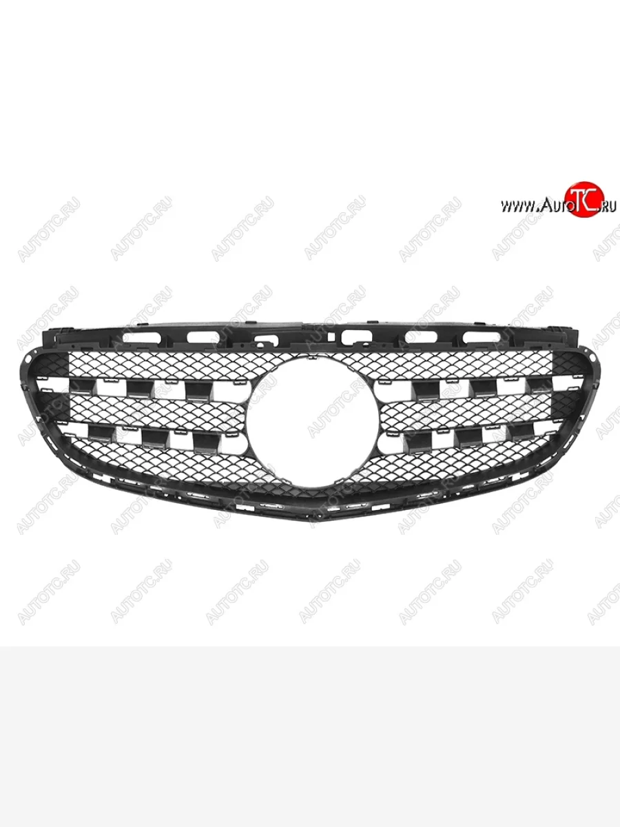 Решётка радиатора SAT (пр-во Тайвань) Mercedes-Benz E-Class W212 рестайлинг седан (2013-2017) (Неокрашенная)  в Воронеже Воронежской области