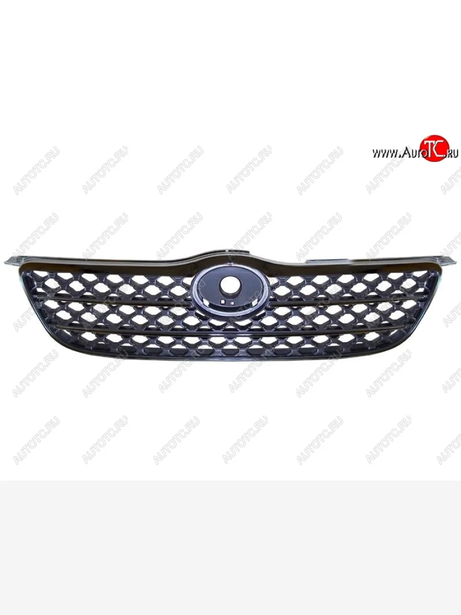 Решётка радиатора (черная с хромом) SAT  Toyota Corolla (2000-2002) E110  в Керчи Республика Крым