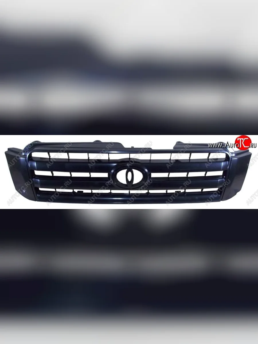 Решётка радиатора SAT Toyota Highlander XU20 рестайлинг (2003-2007) (черная)  в Самаре Самарской области