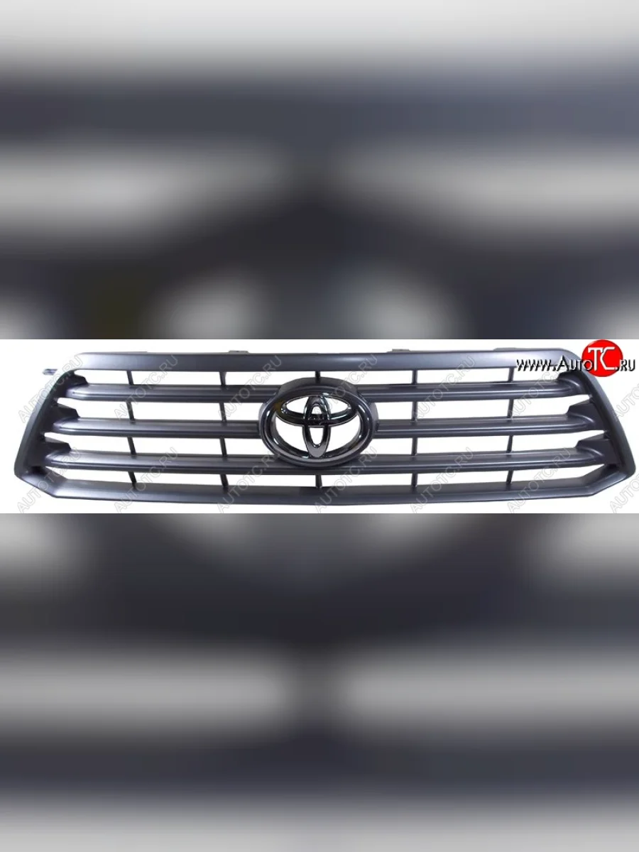 Решётка радиатора SAT Toyota Highlander XU40 дорестайлинг (2007-2010) (Неокрашенная)  в Самаре Самарской области