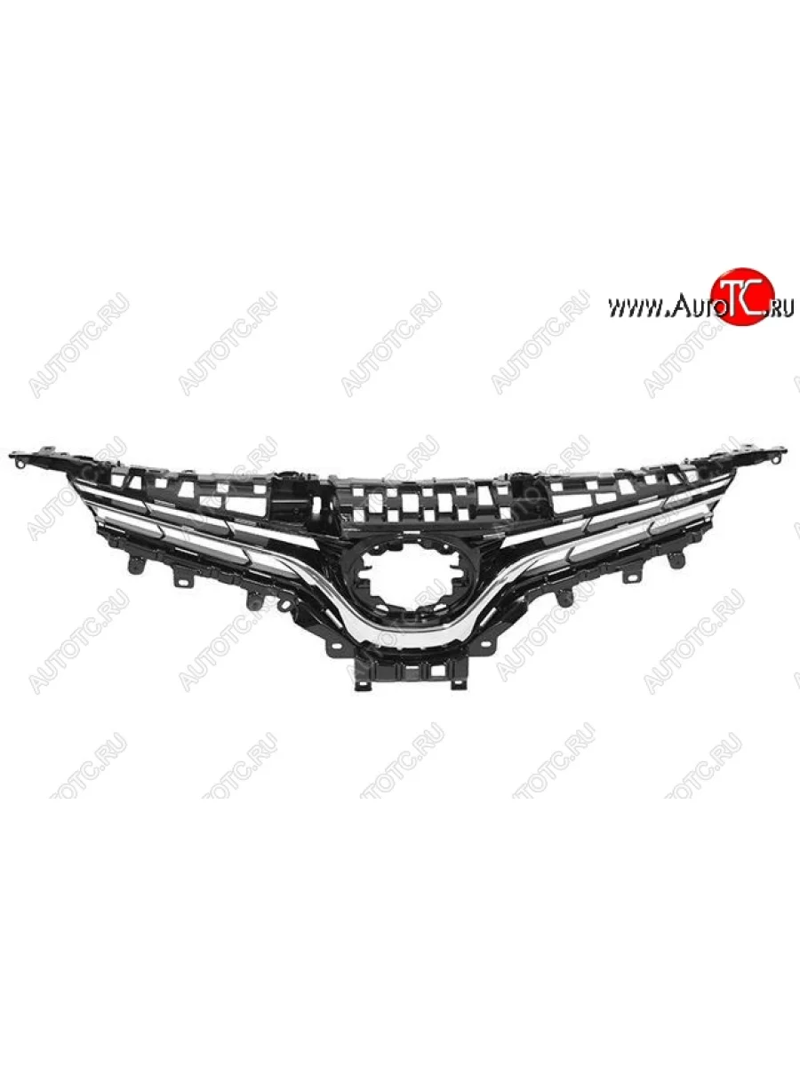 Решётка радиатора SAT Toyota Camry XV70 дорестайлинг (2017-2021) (Неокрашенная)  в Самаре Самарской области