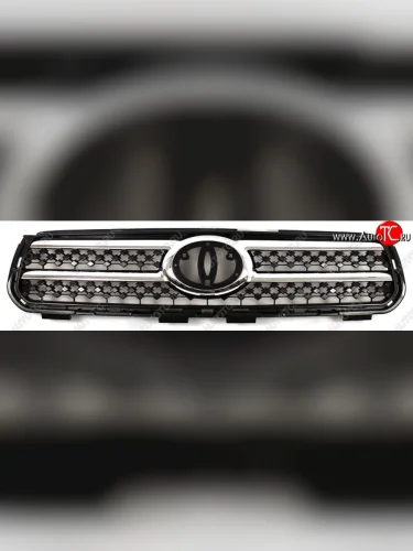 Решётка радиатора (черная с хромом) SAT Toyota RAV4 XA305 5 дв. дорестайлинг (2005-2009)