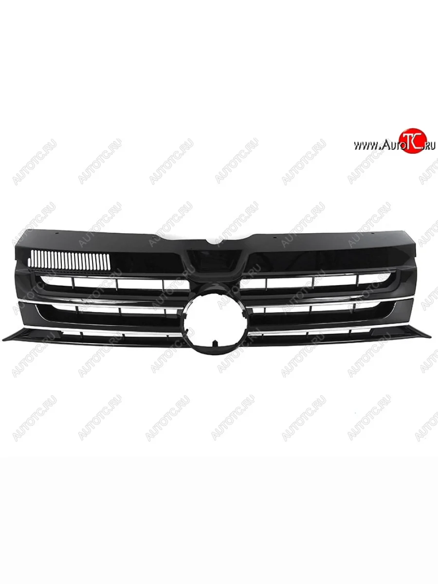 Решётка радиатора SAT Volkswagen Transporter T5 рестайлинг (2009-2015) (Неокрашенная)  в Керчи Республика Крым