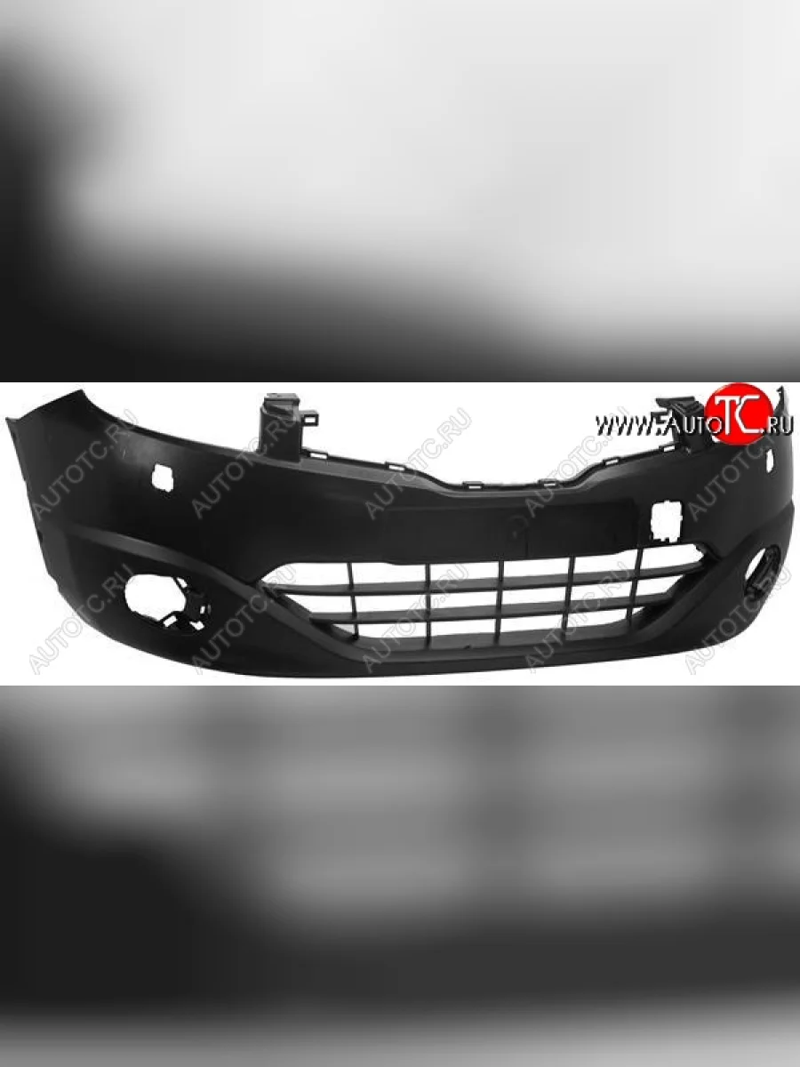 Передний бампер Оригинал Nissan Qashqai 1 J10 рестайлинг (2010-2013) (Неокрашенный)  в Перми Пермском крае