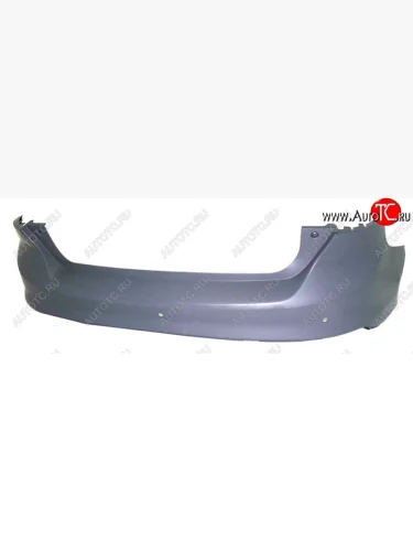 Задний бампер SAT (под сонары) Ford Focus 3 хэтчбэк дорестайлинг (2010-2015)