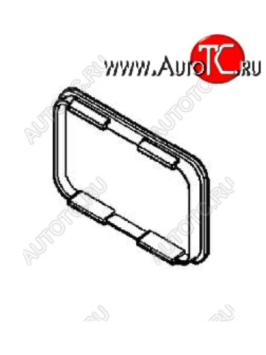 Вставка в бампер под ПТФ Оригинал Volvo V40 универсал дорестайлинг (1995-2000)