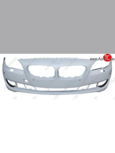 Передний бампер SAT (под омыватели и сонары, пр-во Тайвань) BMW 5 серия F11 рестайлинг, универсал (2013-2017)