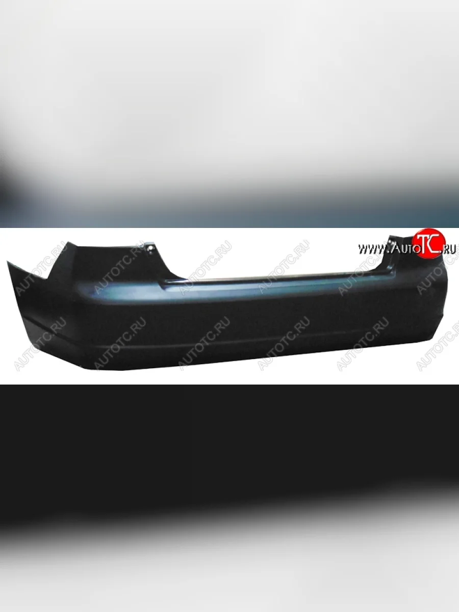 Задний бампер SAT (пр-во Тайвань) Honda Civic ES седан дорестайлинг (2000-2003) (Неокрашенный)  в Керчи Республика Крым