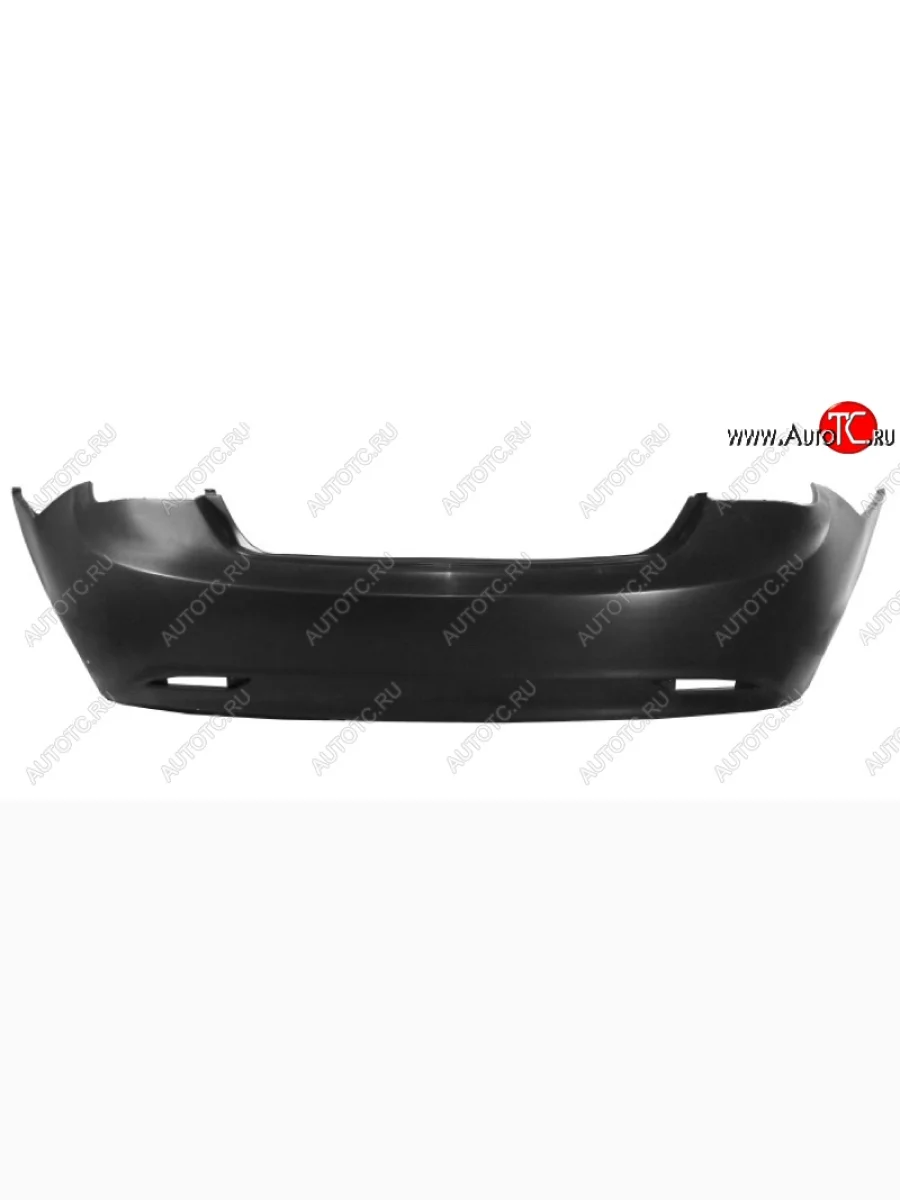 Задний бампер SAT  Hyundai Sonata (2009-2014) YF (Неокрашенный)  в Самаре Самарской области