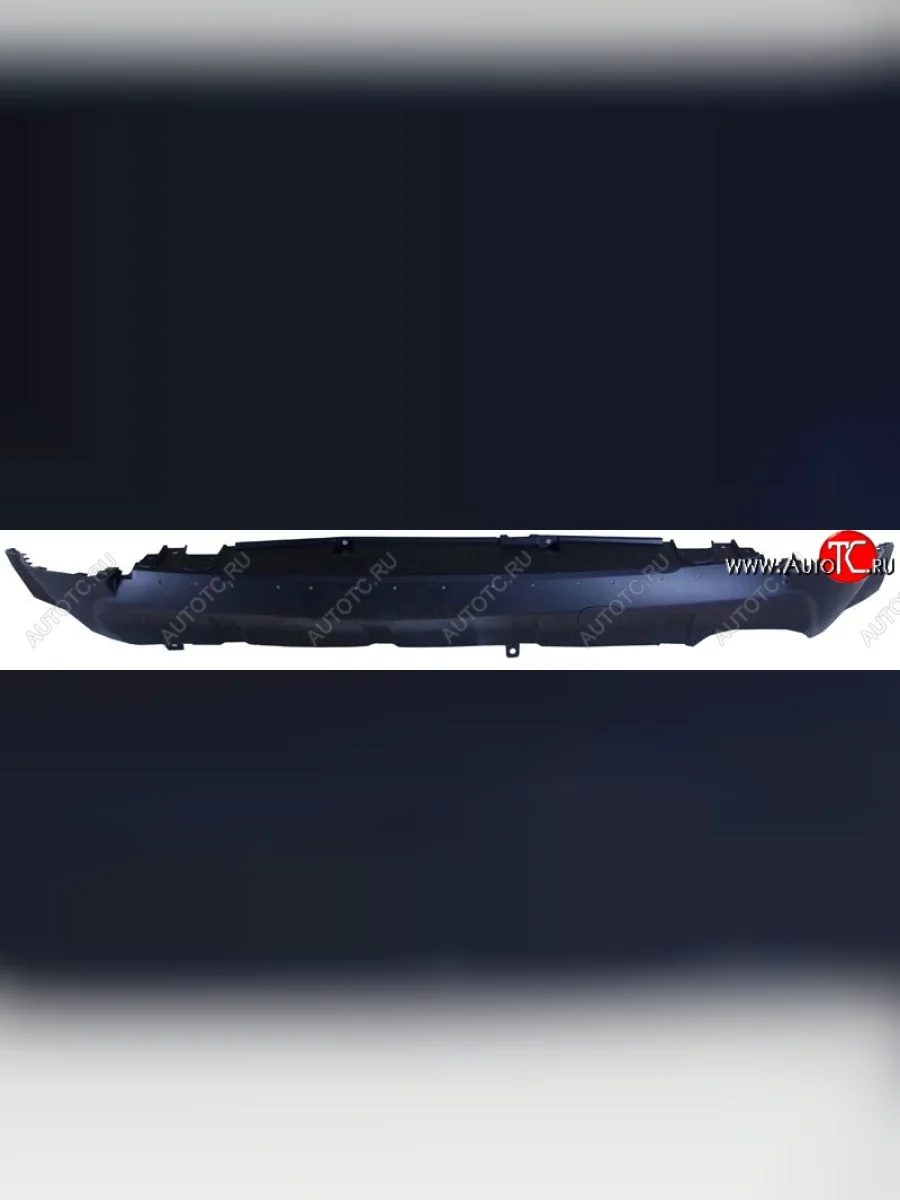 Задний бампер SAT Mitsubishi Outlander XL (CW)  дорестайлинг (2005-2009) (Неокрашенный)  с доставкой в г. Керчь