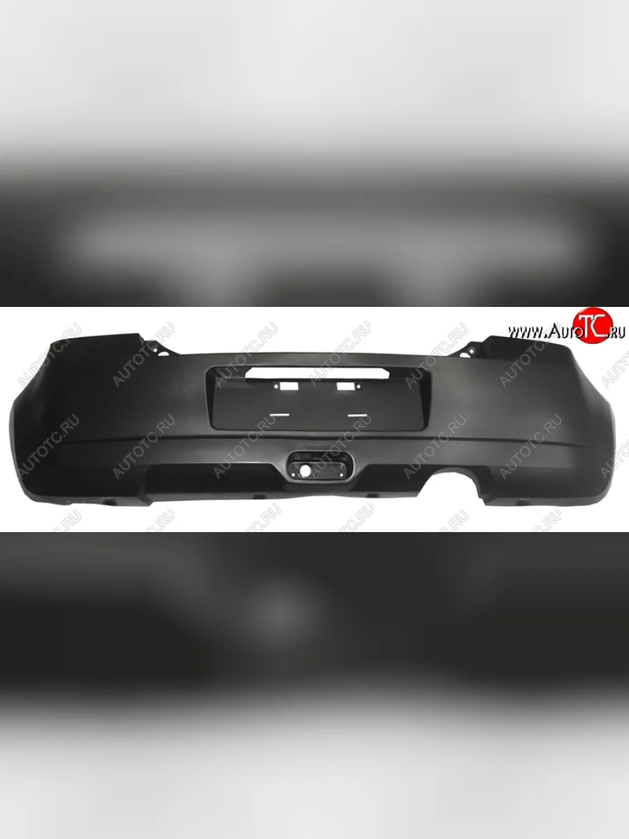 Задний бампер SAT Suzuki Swift ZC дорестайлинг, хэтчбэк 5 дв. (2003-2008) (Неокрашенный)  с доставкой в г. Керчь